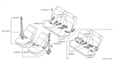 Diagram for 1980 Nissan Datsun 810 Seat Belt - 86880-W2402