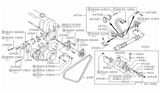 Diagram for 1983 Nissan 280ZX A/C Idler Pulley - 11945-S8060