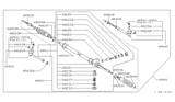 Diagram for 1983 Nissan 280ZX Drag Link - 48521-P9001