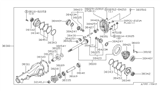 Diagram for Nissan 280ZX CV Joint Companion Flange - 38210-E7403