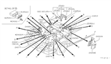 Diagram for 1981 Nissan Datsun 810 Battery Cable - 24080-W2500