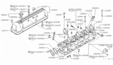 Diagram for Nissan Datsun 810 Cylinder Head Gasket - 11044-W2501