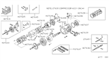 Diagram for Nissan 280ZX A/C Clutch - 92660-V0700