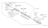 Diagram for 1981 Nissan 280ZX Universal Joints - 39625-N4125