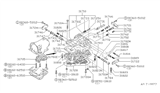 Diagram for Nissan 720 Pickup Valve Body - 31705-X6100