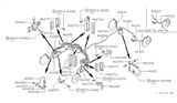 Diagram for Nissan Datsun 810 Brake Proportioning Valve - 46400-W5000