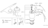 Diagram for 1984 Nissan Datsun 810 Vapor Canister - 14950-F5410