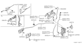 Diagram for Nissan Datsun 810 Door Handle - 80606-W1300