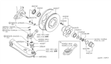 Diagram for Nissan Datsun 810 Wheel Hub - 40202-01F00