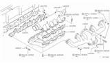 Diagram for 1983 Nissan Datsun 810 Intake Manifold Gasket - 14033-V0700