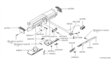 Diagram for 1983 Nissan Datsun 810 Ashtray - 68800-W2110