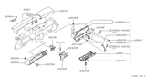 Diagram for 1984 Nissan Datsun 810 Glove Box - 68250-W3200