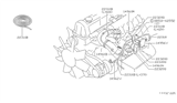 Diagram for Nissan Datsun 810 EGR Valve - 14956-W4900