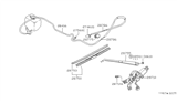 Diagram for 1981 Nissan Datsun 810 Wiper Arm - 28780-W2700