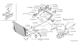 Diagram for 1981 Nissan Datsun 810 A/C Hose - 92480-W2501