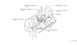 Diagram for 1984 Nissan Datsun 810 PCV Hose - 11828-W4910