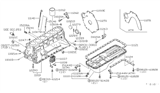 Diagram for Nissan Datsun 810 Oil Pan - 11110-F5100