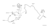 Diagram for Nissan Datsun 810 Hydraulic Hose - 46212-21000