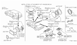 Diagram for 1980 Nissan Datsun 810 Car Speakers - 27944-U7800