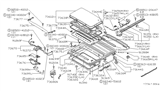 Diagram for Nissan Datsun 810 Weather Strip - 73834-W1010