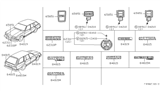 Diagram for 1983 Nissan Datsun 810 Emblem - 84896-V1300
