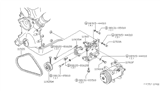 Diagram for 1982 Nissan Datsun 810 A/C Idler Pulley - 11925-V0701