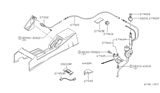 Diagram for Nissan Datsun 810 Antenna Base - 28218-W1300