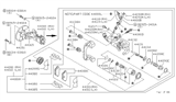 Diagram for 1985 Nissan 200SX Brake Caliper Repair Kit - 44120-N9526