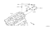 Diagram for Nissan Versa PCV Hose - 11826-ET005