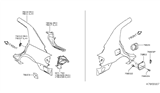 Diagram for Nissan Versa Fender - G8101-EL130