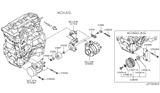 Diagram for 2016 Nissan Versa Cylinder Head Bolts - 01125-N8161