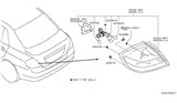 Diagram for 2008 Nissan Versa Tail Light - 26550-EL30A