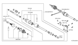 Diagram for 2016 Nissan Versa Note CV Boot - C9241-EL10A