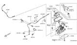 Diagram for Nissan Versa Shift Knob - 34910-ZW81B