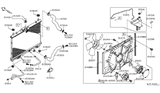 Diagram for Nissan Coolant Reservoir - 21710-ED000