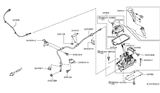 Diagram for 2011 Nissan Versa Shift Knob - 34910-ZV91B