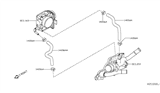 Diagram for 2008 Nissan Versa Cooling Hose - 14056-EL01B