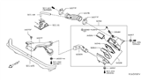 Diagram for 2011 Nissan Versa Air Duct - 16578-ED00A