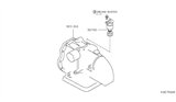 Diagram for Nissan Versa Speed Sensor - 32702-71C16