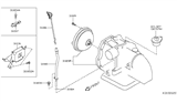 Diagram for 2008 Nissan Versa Transmission Assembly - 31020-3CX3D