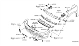 Diagram for 2008 Nissan Versa Bumper - 62022-EM31J