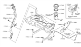 Diagram for 2008 Nissan Versa Gas Cap - 17251-EM32A