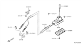 Diagram for 2011 Nissan Versa Shift Knob - 32865-EM40B