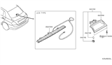 Diagram for 2007 Nissan Versa Light Socket - 26260-85F00