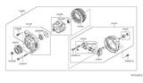 Diagram for 2015 Nissan NV Alternator - 23100-EM01B