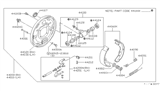 Diagram for 1986 Nissan Pulsar NX Wheel Cylinder - D4100-D0190