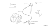 Diagram for Nissan Stanza Clutch Cable - 30670-D1201