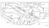 Diagram for 1982 Nissan Stanza Rack And Pinion - 48010-D1200