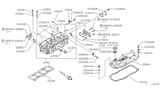 Diagram for Nissan Stanza Cylinder Head Gasket - 11044-D1701