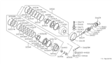 Diagram for 1988 Nissan Sentra Transfer Case Output Shaft Snap Ring - 31538-01X02